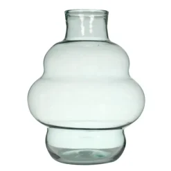 Hakbijl Glass Bloemenvaas Denise - transparant - glas - D25