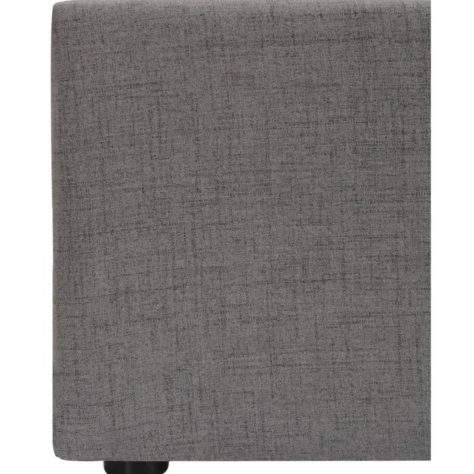 Hamar - Bed 180x200 cm in grijze stof