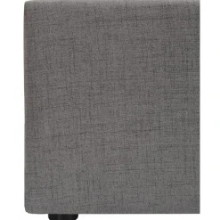 Hamar - Bed 100x200 cm in grijze stof