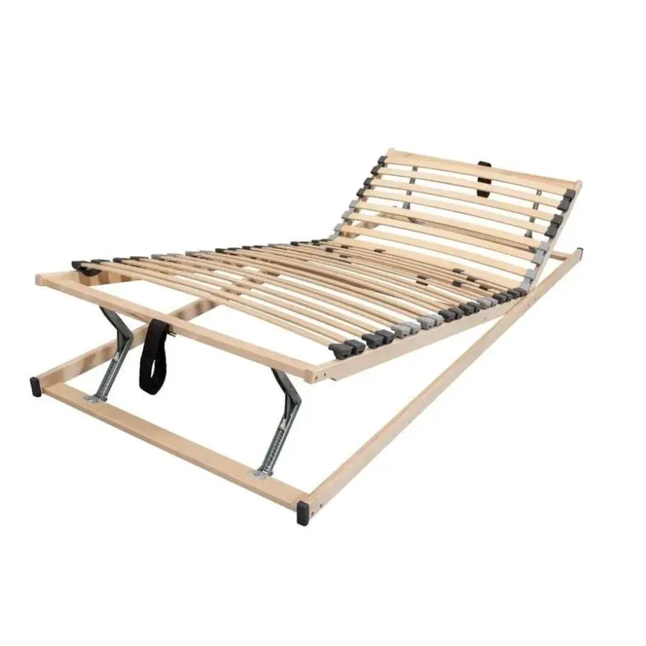 Handverstelbare lattenbodem Duoflex 26 latten - 80x200 cm