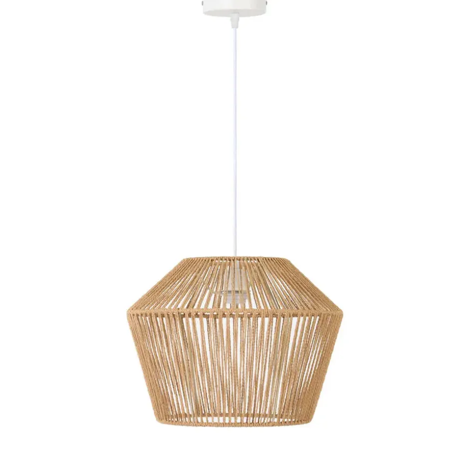 Hanglamp Caspian - Bruin/Wit- Ø40cm