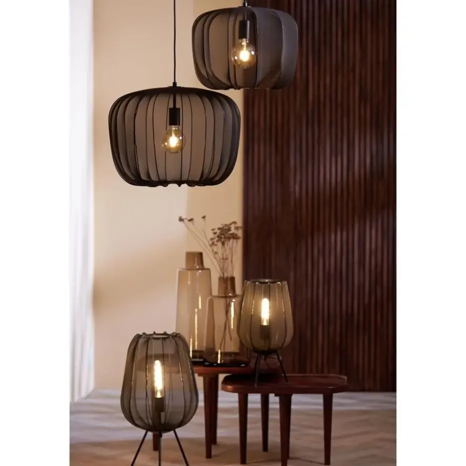 Hanglamp Plumeria - Zwart - Ø50cm