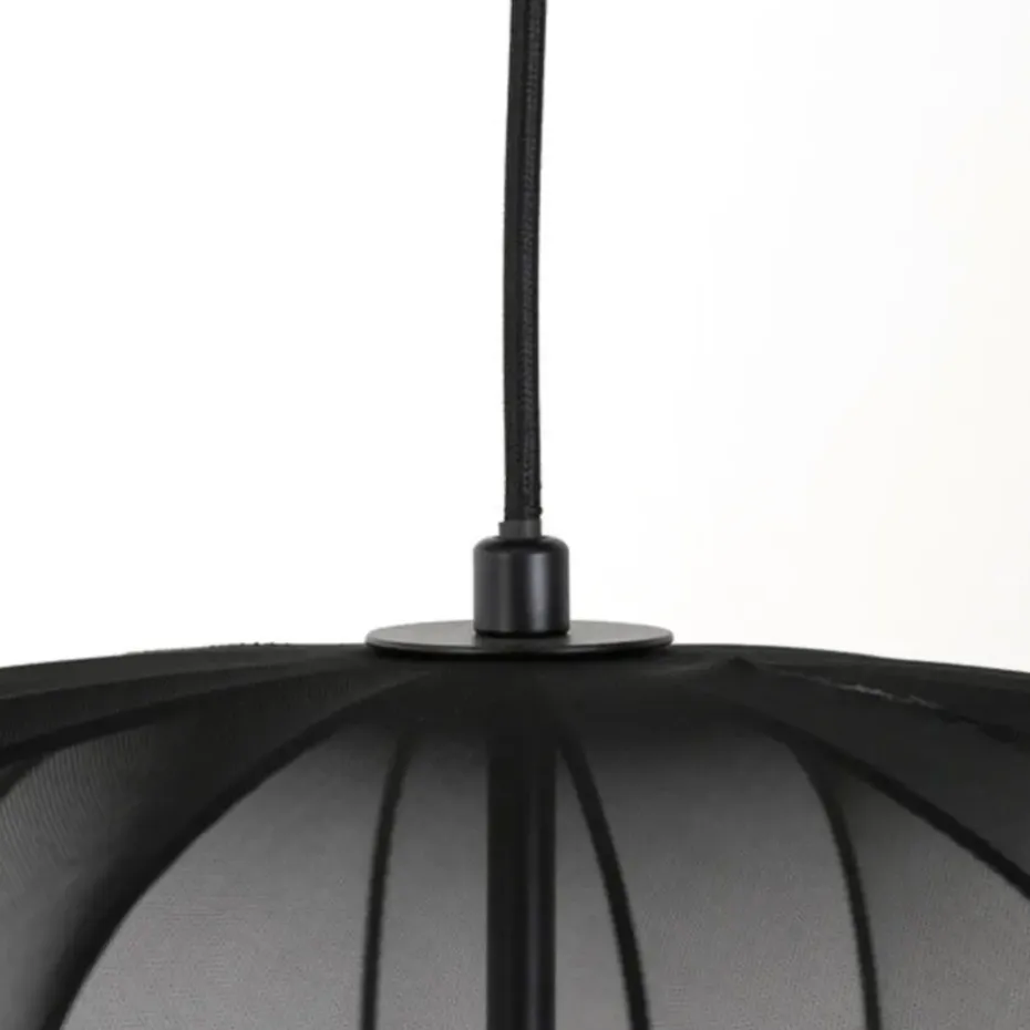 Hanglamp Plumeria - Zwart - Ø50cm