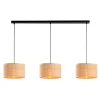 Hanglamp Romana - 3-lichts - naturel - 120x115 cm