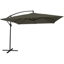 Happy Garden Parasol MOLOKAI - Grijs - Staal
