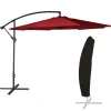 Happy Garden Parasol OAHU - Rood - Staal