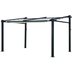 Happy Garden Pergola FRÉJUS - Beige - Aluminium