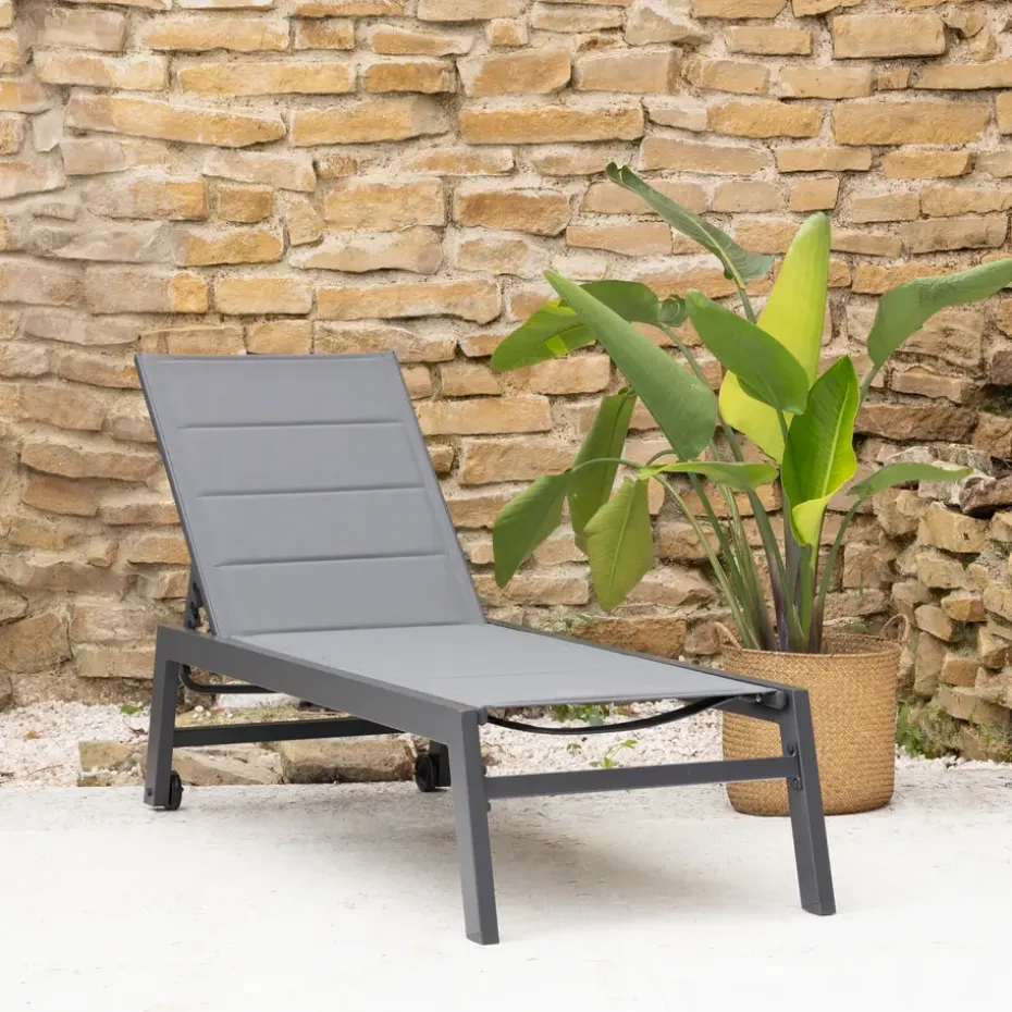 Happy Garden Transat BARBADOS - Grijs - Aluminium