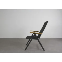 Hartman verstelbare tuinstoel Napoli - Teak armleuning