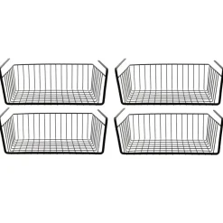 HDF Hangmand voor kast - metaal - 40 x 26 x 14 cm - zwart