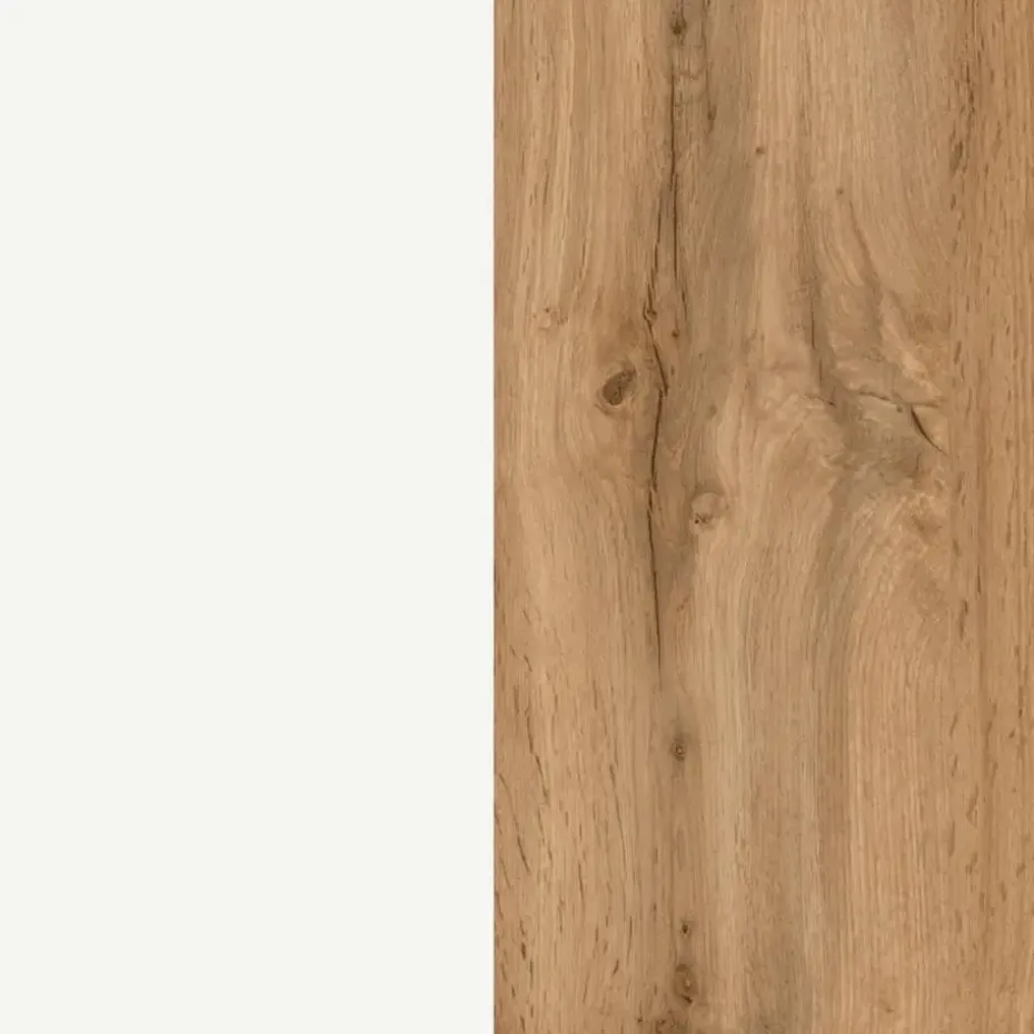 Held Wastafelkast Varese - 85 x 47 x 56 cm - Wotan Oak / White