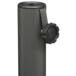 Hespiride parasolvoet/kruisvoet - metaal - 102 x 33 cm - 38/48 mm