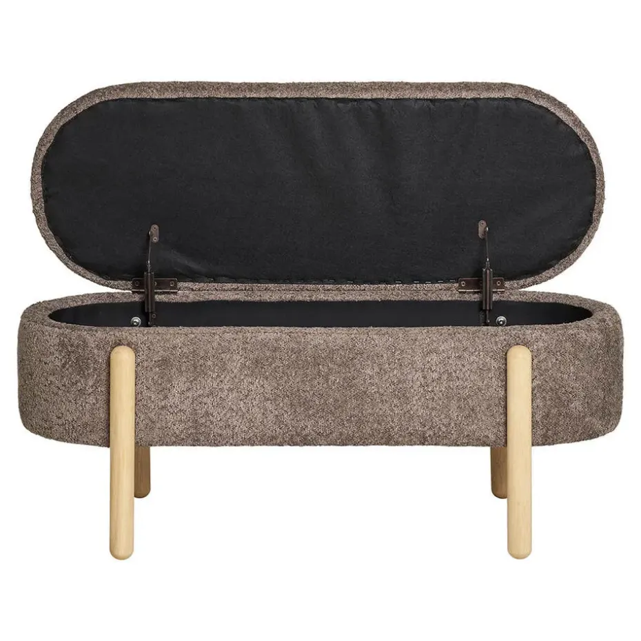 Hioshop Branca bank Met opberging bruin