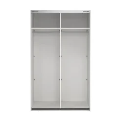 Hioshop Como schuifdeurkast 2 deuren 120x200cm wit