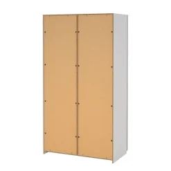 Hioshop Como schuifdeurkast 2 deuren 120x220cm wit