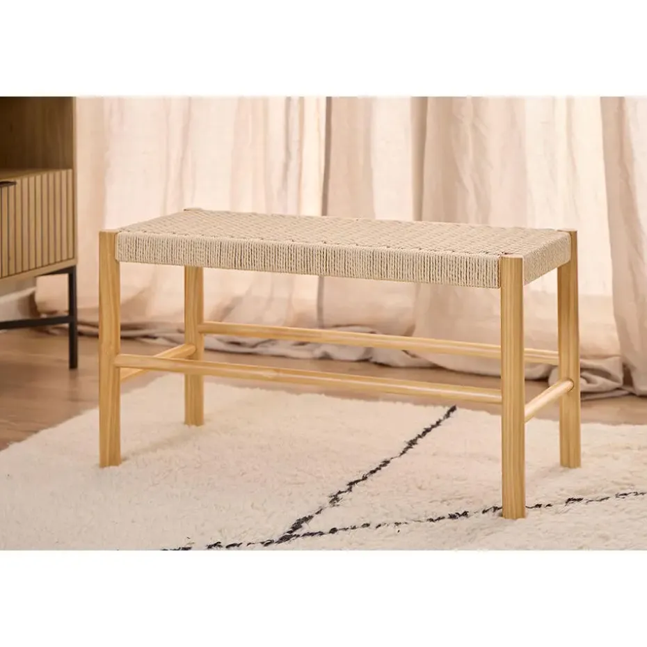 Hioshop Dublin bank hout wit