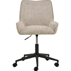 Hioshop Eddie kantoorstoel beige