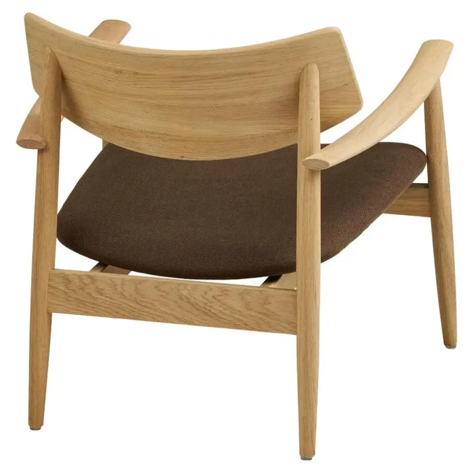 Hioshop Gina fauteuil eik- bruin