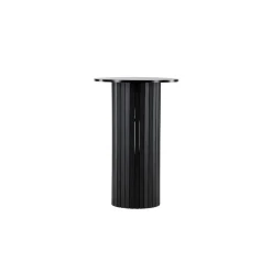 Hioshop Härön bartafel Ø70 cm zwart