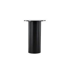 Hioshop Härön bartafel Ø70 cm zwart