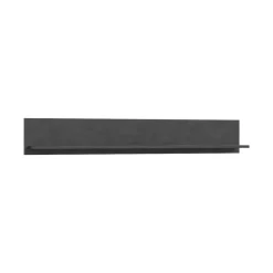 Hioshop Jam wandkast wandplank 1 plank eiken decor