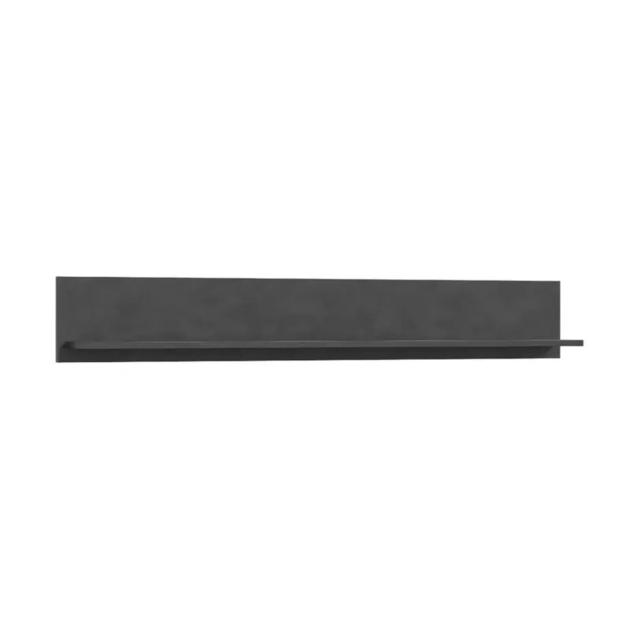 Hioshop Jam wandkast wandplank 1 plank eiken decor