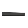 Hioshop Linea wandkast wandplank 1 plank mat grijs