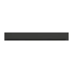 Hioshop Linea wandkast wandplank 1 plank mat grijs