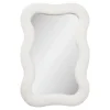 Hioshop Mia spiegel teddyframe wit