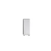 Hioshop NanoBad badkamerkast 1 deur- 1 legplank betonsteen decor- wit