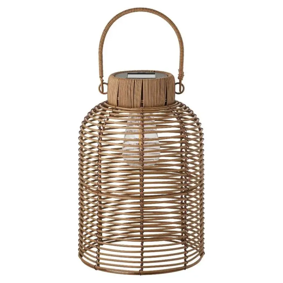 Hioshop Nelli lantaarn met geïntegreerde zonnecellen natuur