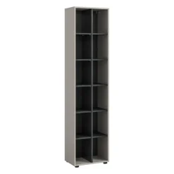 Hioshop Noida wandkast 12 vakken kasjmier decor
