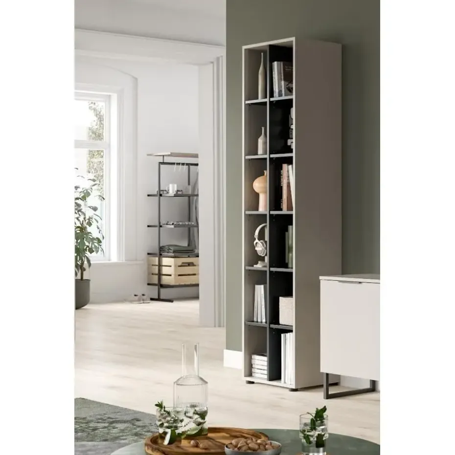 Hioshop Noida wandkast 12 vakken kasjmier decor