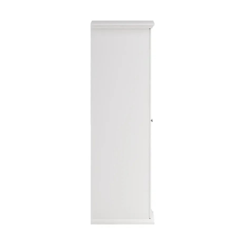 Hioshop North kledingkast 2 deuren wit