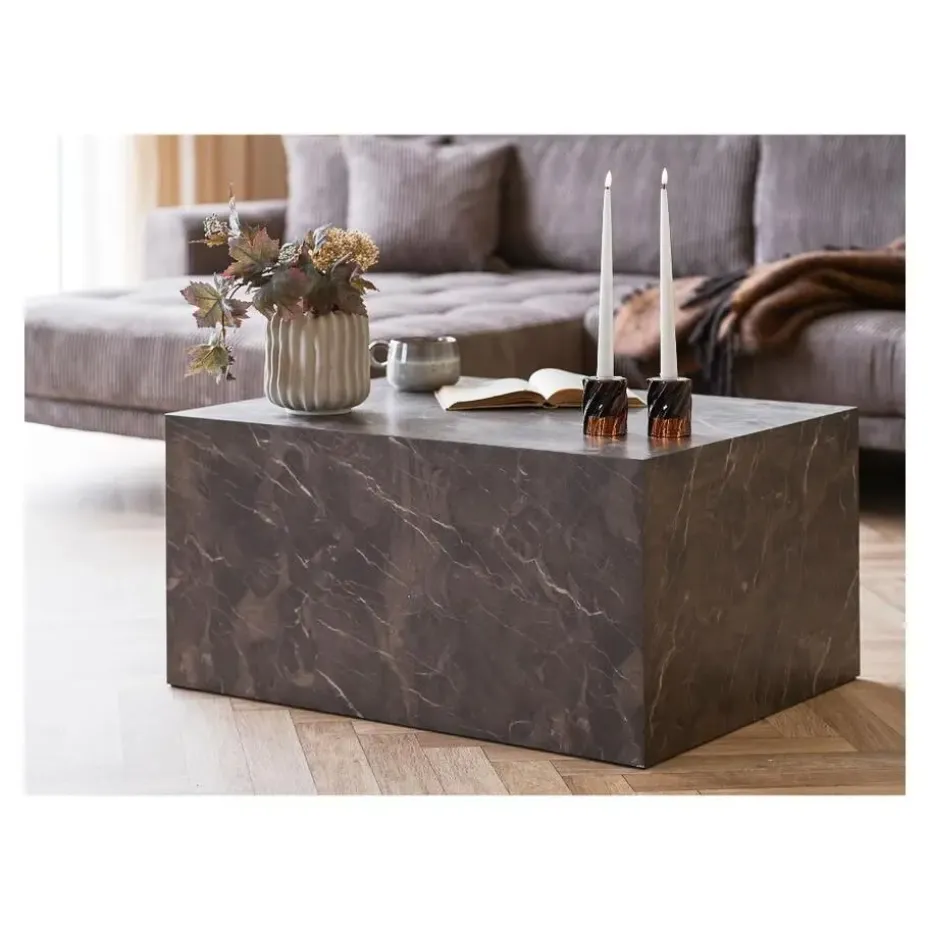Hioshop Nuuk salontafel marmerdecor bruin