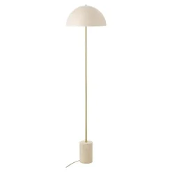 Hioshop Olea vloerlamp beige