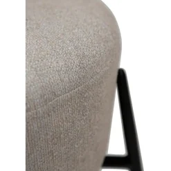Hioshop Orbit Dan-Form poef bouclé lichtgrijs