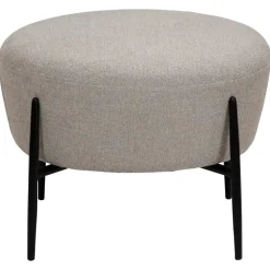 Hioshop Orbit Dan-Form poef bouclé lichtgrijs