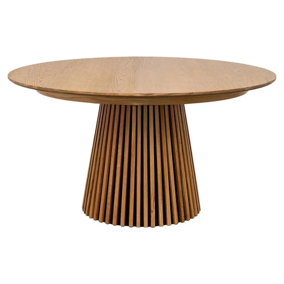 Hioshop Osaka eetkamertafel Ø140cm eik