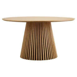 Hioshop Osaka eetkamertafel Ø140cm eik