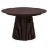 Hioshop Osaka eetkamertafel Ø120cm gerookt