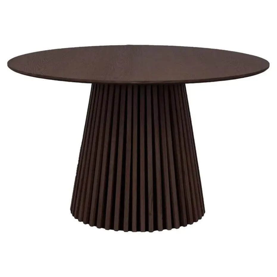 Hioshop Osaka eetkamertafel Ø120cm gerookt