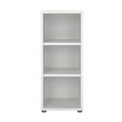 Hioshop Prima wandkast 3 vakken wit