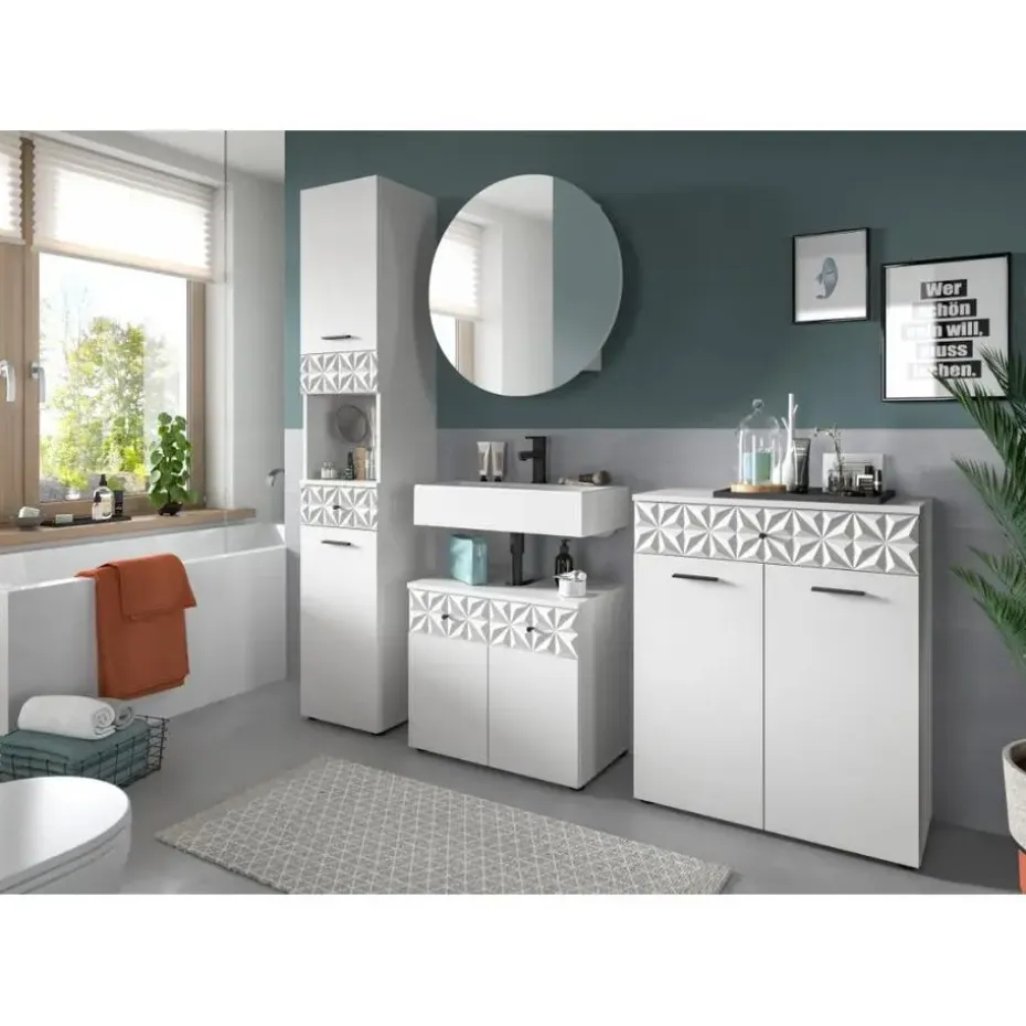 Hioshop Prisma badkamer P8 wit