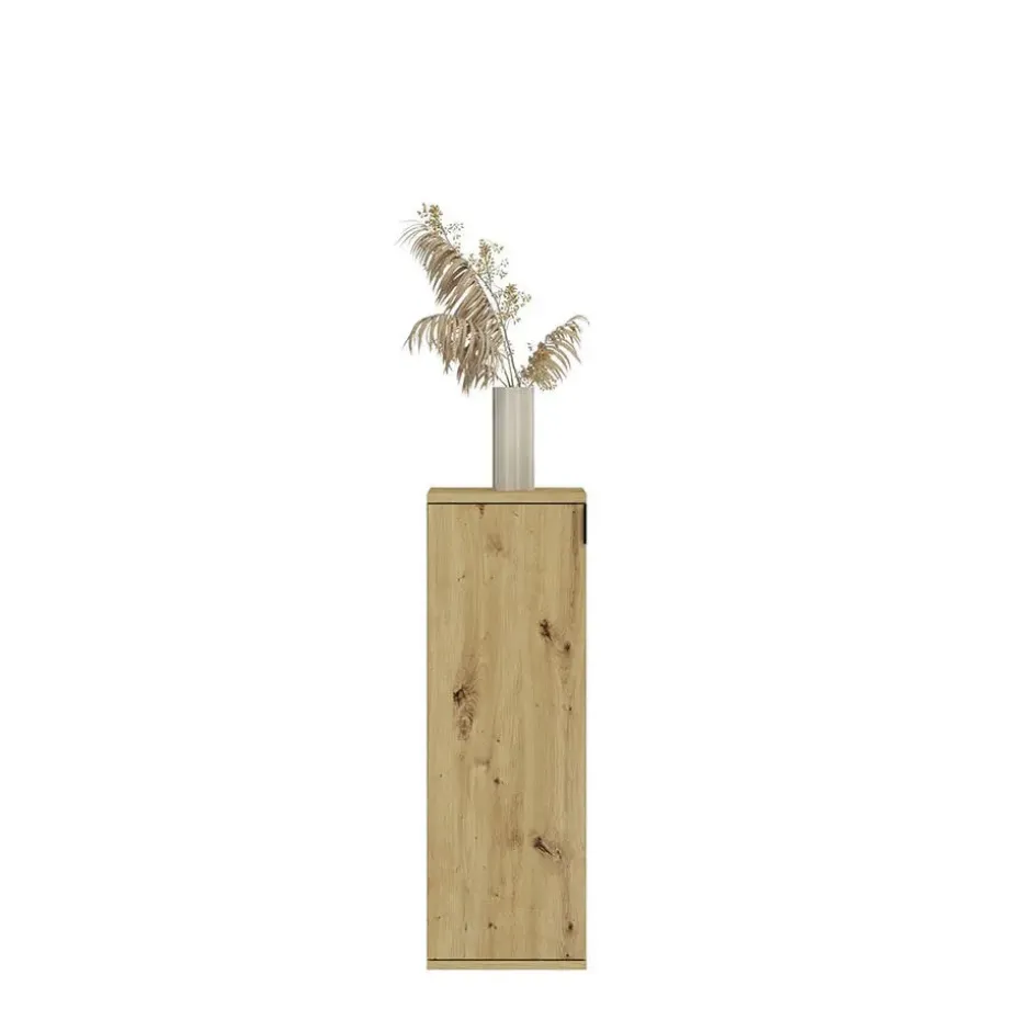 Hioshop ProjektX kommode 2+1 deuren 3 deuren eiken decor