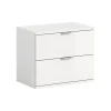 Hioshop ProjektX schoenenkast 2 laden wit hoogglans
