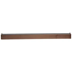 Hioshop Protopia Dan-Form wandplank met haken 9 haken fineer walnoot
