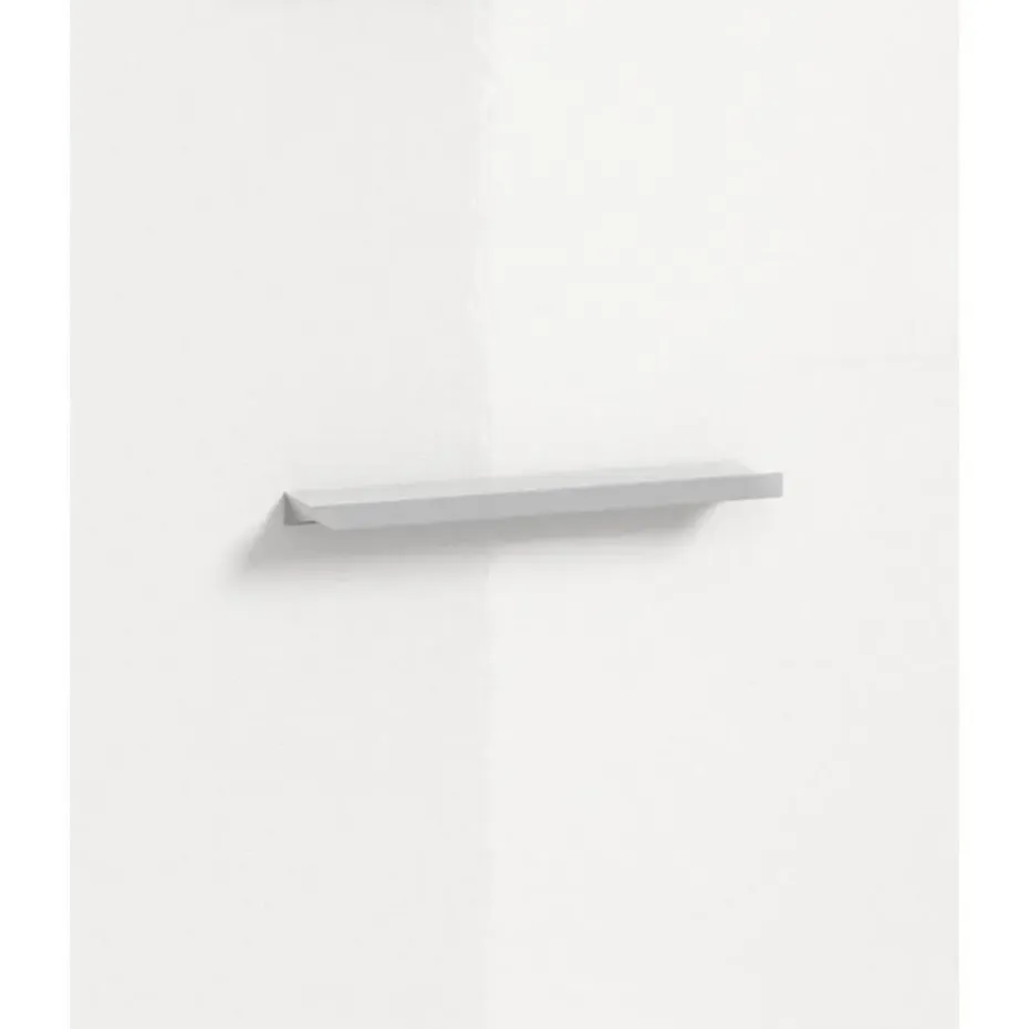 Hioshop Scout kolomkast 4 deuren- 1 lade wit hoogglans- wit