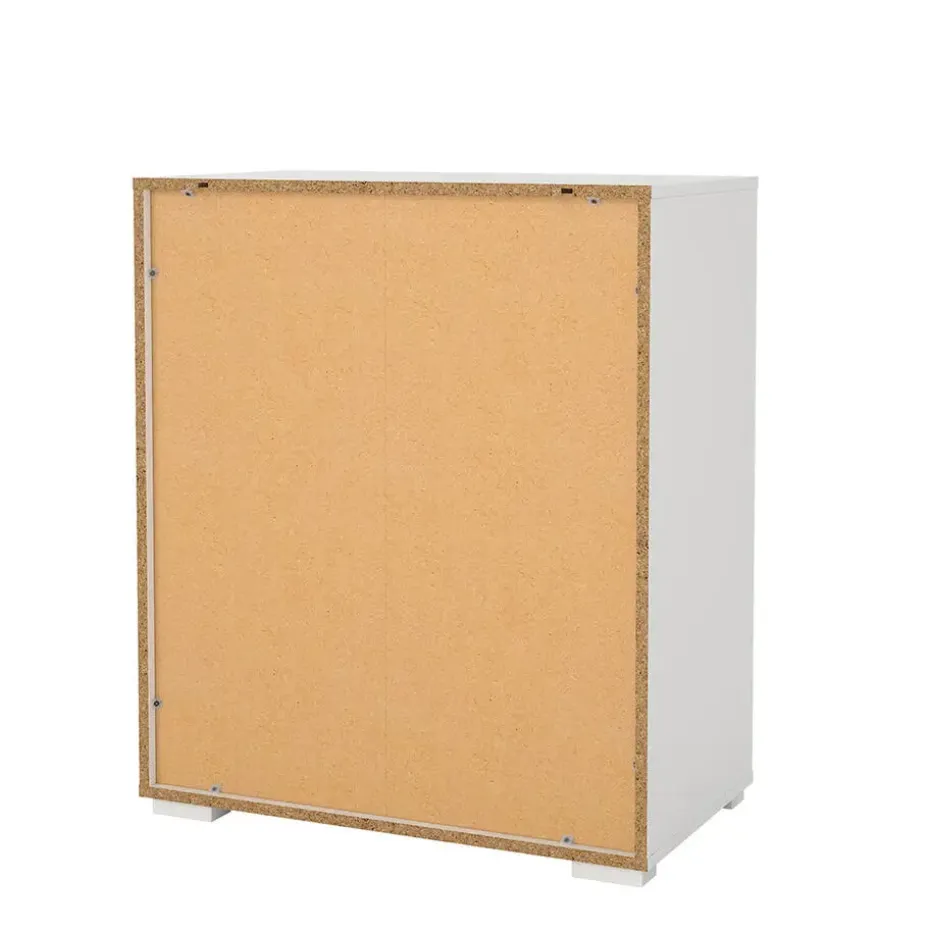 Hioshop Sofia ladekast 3 lades wit