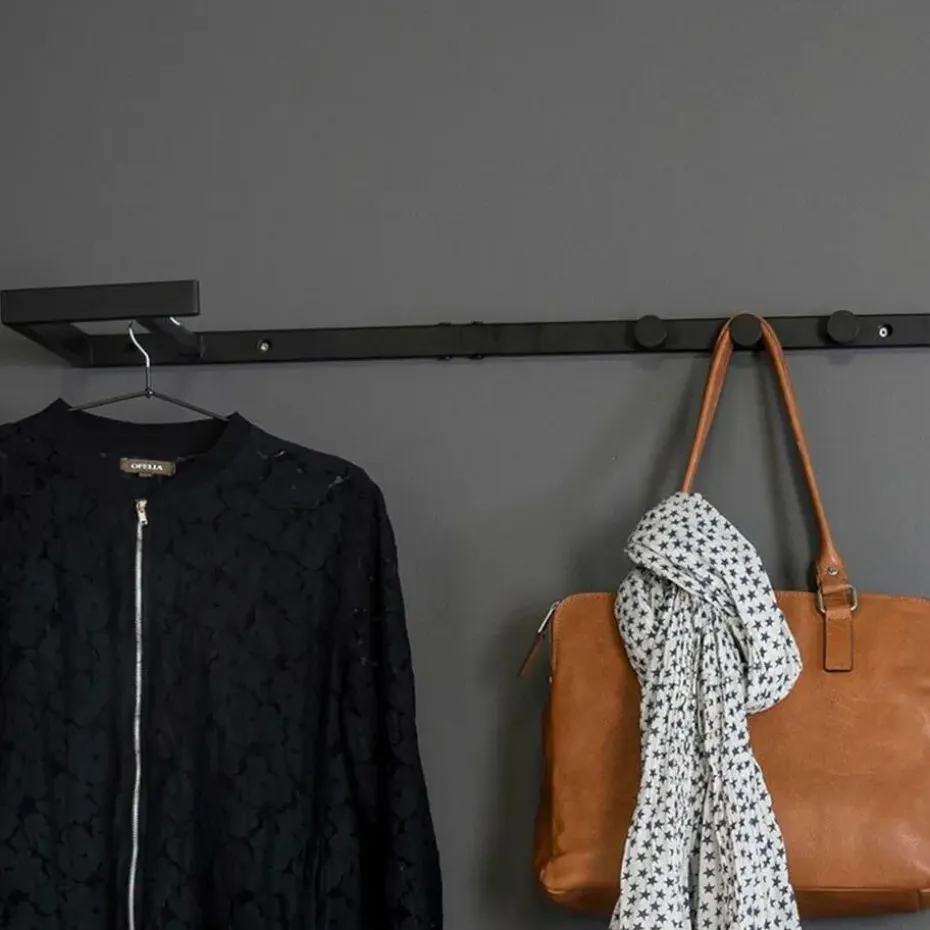Hioshop Trento kapstok zwart